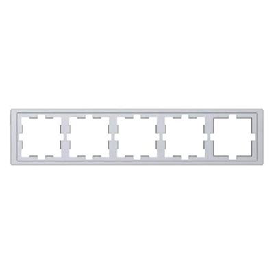 Merten MEG4050-6536 Afdekking Frame System Design RVS 1 stuk(s)