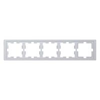 Merten MEG4050-6536 Afdekking Frame System Design RVS 1 stuk(s) - thumbnail