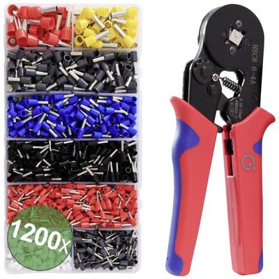 Quadrios 2005CA001 Assortiment adereindhulzen Deels geïsoleerd Meerdere kleuren 1200 stuk(s) Quadrios 2005CA001 Assortiment adereindhulzen Deels geïsoleerd Meerdere kleuren 1200 stuk(s)