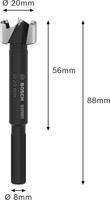 Bosch Accessories 2608901827 Forstnerboor 20 mm Gezamenlijke lengte 88 mm 1 stuk(s) - thumbnail