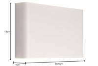 Lyora Witte muurspotHaga - 9708 - thumbnail