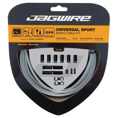 JAGWIRE Universal sport brake kit - braided white
