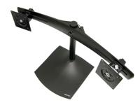 Ergotron 33-322-200 Monitorvoet Aantal monteerbare displays: 2 Display(s) 48,3 cm (19) - 61 cm (24) Zwart, Antraciet Staand, Kantelbaar, Draaibaar - thumbnail