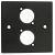 Devine D-Chassis 2 frontpaneel met 2 openingen (D-size) Devine D-Chassis 2 frontpaneel met 2 openingen (D-size)