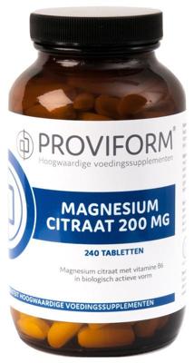 Proviform Magnesium Citraat 200mg 240st Proviform Magnesium Citraat 200mg 240st