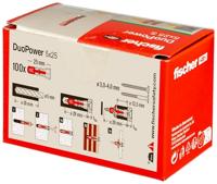 Fischer DUOPOWER 5X25 - 100 Stuks - 535452 - thumbnail