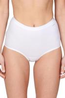 Ten Cate Basics Organic Cotton Stretch High Waist Slip 4-pack Zwart-L - thumbnail