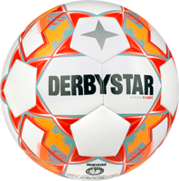 Derbystar Voetbal Stratos V23 S-Light 1044 wit oranje grijs - thumbnail