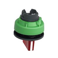 Schneider Electric ZB5FK1843 ZB5FK1843 Frontelement voor lichtschakelaar Draaischakelaar 3 x +/- 45 ° Draai-ontgrendeling 1 stuk(s) - thumbnail