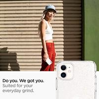 Spigen Liquid Crystal Glitter mobiele telefoon behuizingen Hoes Quartz metallic, Transparant - thumbnail