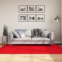 VidaXL Vloerkleed oviedo laagpolig 140x200 cm rood - thumbnail