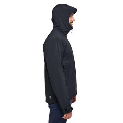 Haglofs Chilly Softshell Jas Heren True Black XL