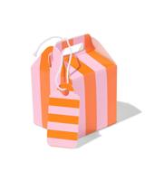 HEMA Doosje vouwbaar 5x5x5cm strepen - 6 stuks - thumbnail