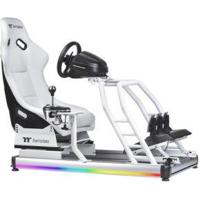 Thermaltake GR500 Snow Racing Simulator Cockpit Racestoel Wit - thumbnail