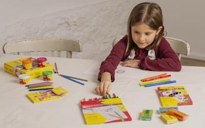 Kleurpotlood jovi houtvrij pot assorti