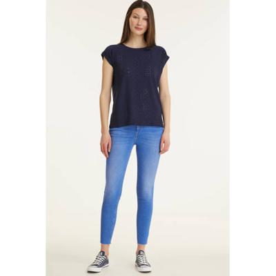 FREEQUENT top FQBLOND-TEE donkerblauw