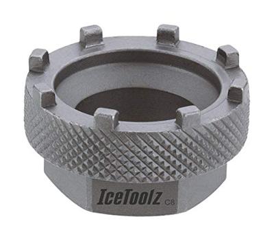 IceToolz (Buzaglo) Trapas gereedschap 8-noks shimano + isis zwart
