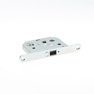 Lips 2133 Toilet/badkamerdeurslot | DM55mm | WC57mm | voorplaat staal gelakt 18x153mm afgerond | knopas vierkant 5mm | sluitplaat SPT2131S | DR