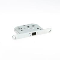 Lips 2133 Toilet/badkamerdeurslot | DM55mm | WC57mm | voorplaat staal gelakt 18x153mm afgerond | knopas vierkant 5mm | sluitplaat SPT2131S | DR - thumbnail