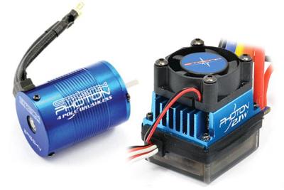 Etronix Photon 2.1W Brushless set (45A regelaar + 4350kv motor) Etronix Photon 2.1W Brushless set (45A regelaar + 4350kv motor)