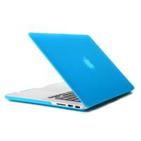 MacBook Pro Retina 15.4 inch 4 in 1 Frosted patroon Hardshell ENKAY behuizing met ultra-dun TPU toetsenbord Cover en afsluitende poort pluggen (blauw) - thumbnail