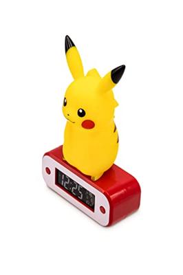 Pokémon Alarm Clock with Light Pikachu 18 cm Pokémon Alarm Clock with Light Pikachu 18 cm