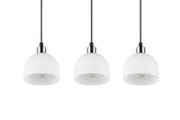 Trio Nikkel hanglampMolly 3-lichts wit glas - R31863007 - thumbnail