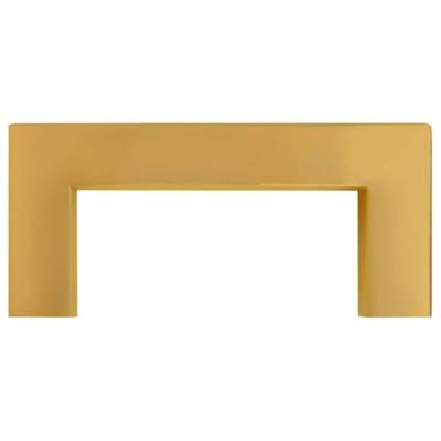 VidaXL Handvatten 10 st 64 mm roestvrij staal goudkleurig