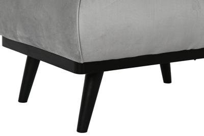 Kruk DKD Home Decor Zwart Grijs 70 x 50 x 42 cm