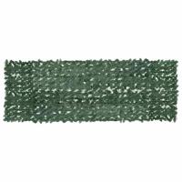 Balkonscherm met donkergroene bladeren 300x100 cm - thumbnail