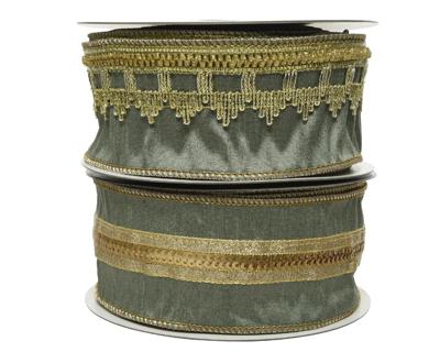 Lint pes l1000b6,30h0,01 cm saliegroen a2 Decoris - Decoris Lint pes l1000b6,30h0,01 cm saliegroen a2 Decoris - Decoris