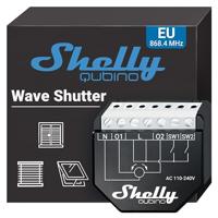Shelly Qubino Wave Shutter power relay Zwart - thumbnail