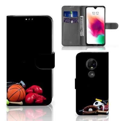 Motorola Moto G7 | G7 Plus | Wallet Case | met Pasjes | Sports Motorola Moto G7 | G7 Plus | Wallet Case | met Pasjes | Sports