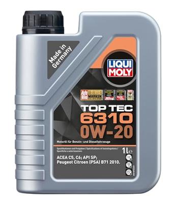 LIQUI MOLY Oil toptec 6310 1l 0w-20