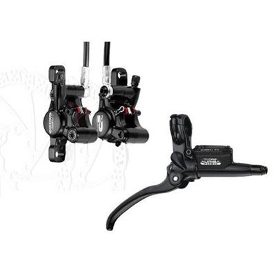 Tektro remgreep auriga twin links 2.5 vinger alu zwart