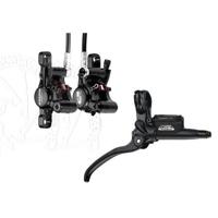 Tektro remgreep auriga twin links 2.5 vinger alu zwart - thumbnail