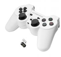 Esperanza EGG108W game controller Zwart, Wit RF Gamepad Analoog/digitaal PC, Playstation 3 - thumbnail
