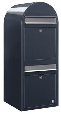 Bobi BrievenbusDuo 7016 i Donkergrijs - 01.01.05.55