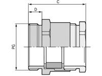 LAPP 52005510 Wartel PG36 Messing Messing 10 stuk(s) - thumbnail