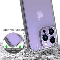 JT Berlin Pankow Clear Backcover Apple iPhone 14 Pro Transparant Inductieve lading - thumbnail