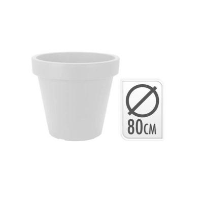 Bloempot Ek Rond Dia 80 cm, hoogte 69 cm - Nampook