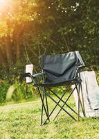 Vouwbare Stoel Zwart 80 x 83,5 x 51 cm - thumbnail