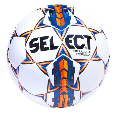 Select Voetbal Brillant Replica wit oranje Select Voetbal Brillant Replica wit oranje