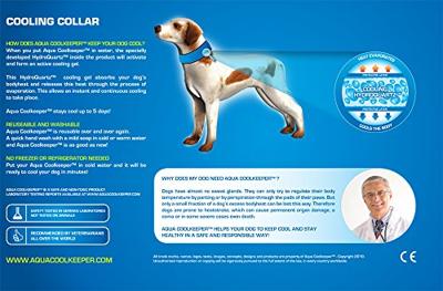 Aqua Coolkeeper Halsband red western