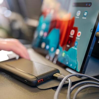 Ansmann PB320PD Powerbank 10000 mAh USB PD Li-ion USB-A, USB-C Zwart