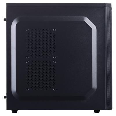 ATX Semi-toren doos Hiditec ATX KLYP Zwart