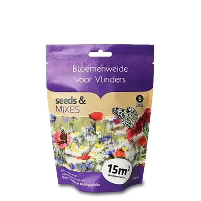 Seeds & Mixes voor vlinders 15m2
