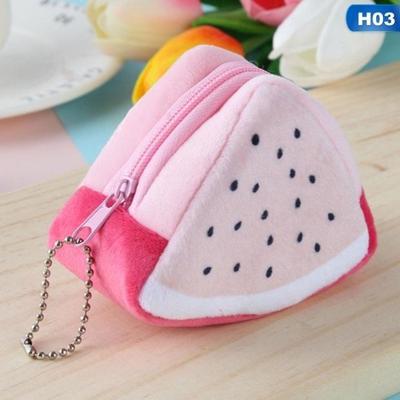 Schattig fruit portemonnee cadeau pluche Coin Purse vrouwelijke tas (Dragon fruit)