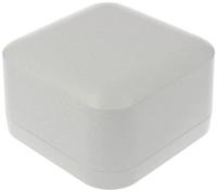Hammond Electronics 1556DAGY Universele behuizing 120 x 120 x 70 ABS kunststof Brandvertragend Grijs 1 stuk(s) - thumbnail