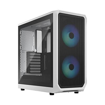 Fractal Design Focus 2 RGB White TG Clear Tint - thumbnail